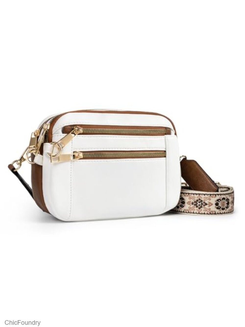 Anti Theft Crossbody Bag with RFID Blocking, Slash-Resistant Travel Handbag